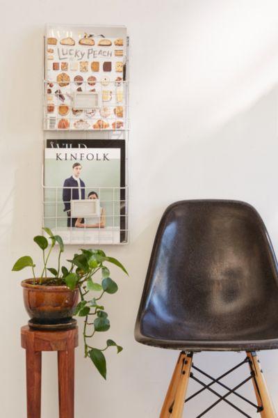 Two Tier Hanging Magazine Rack