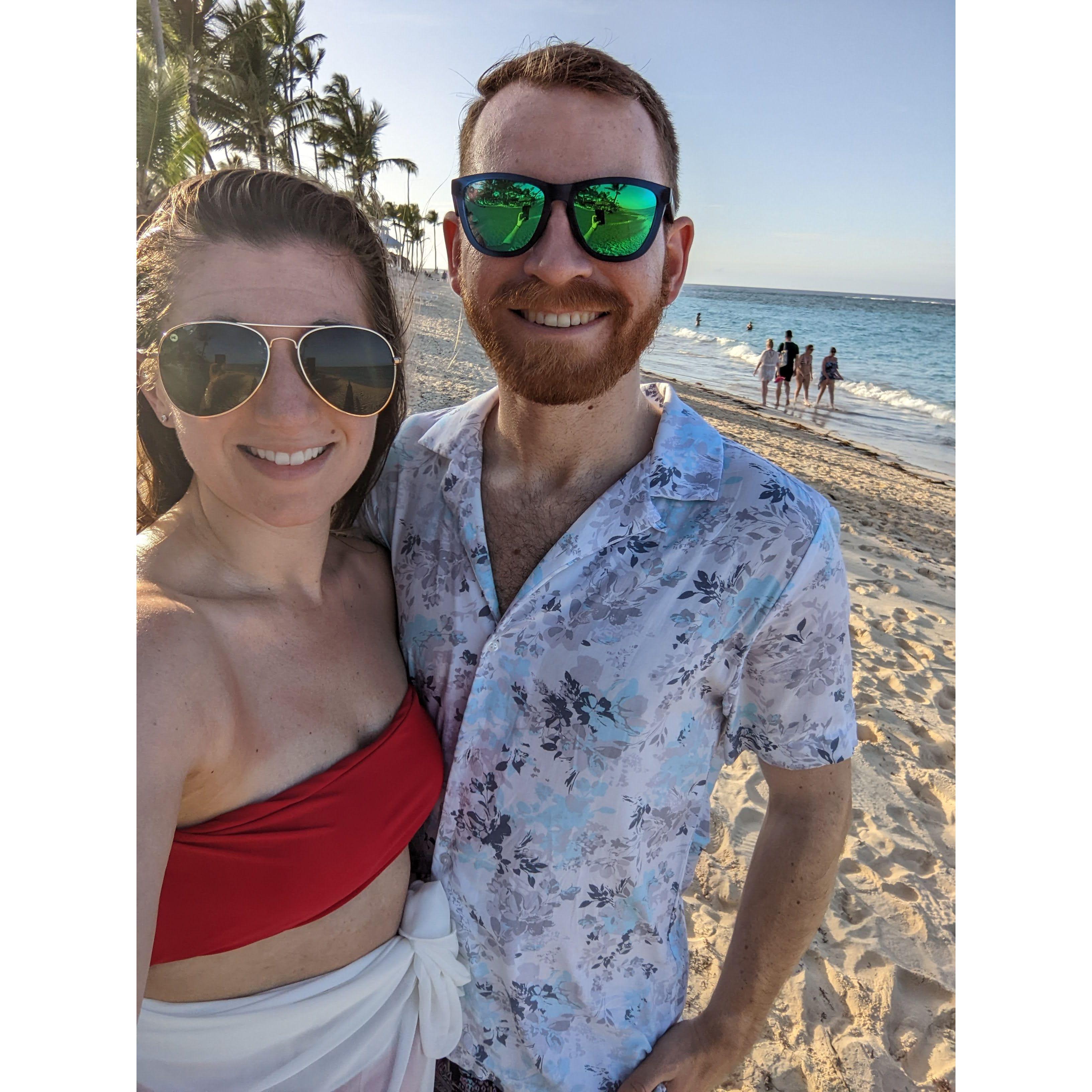 Our first international trip to Punta Cana!