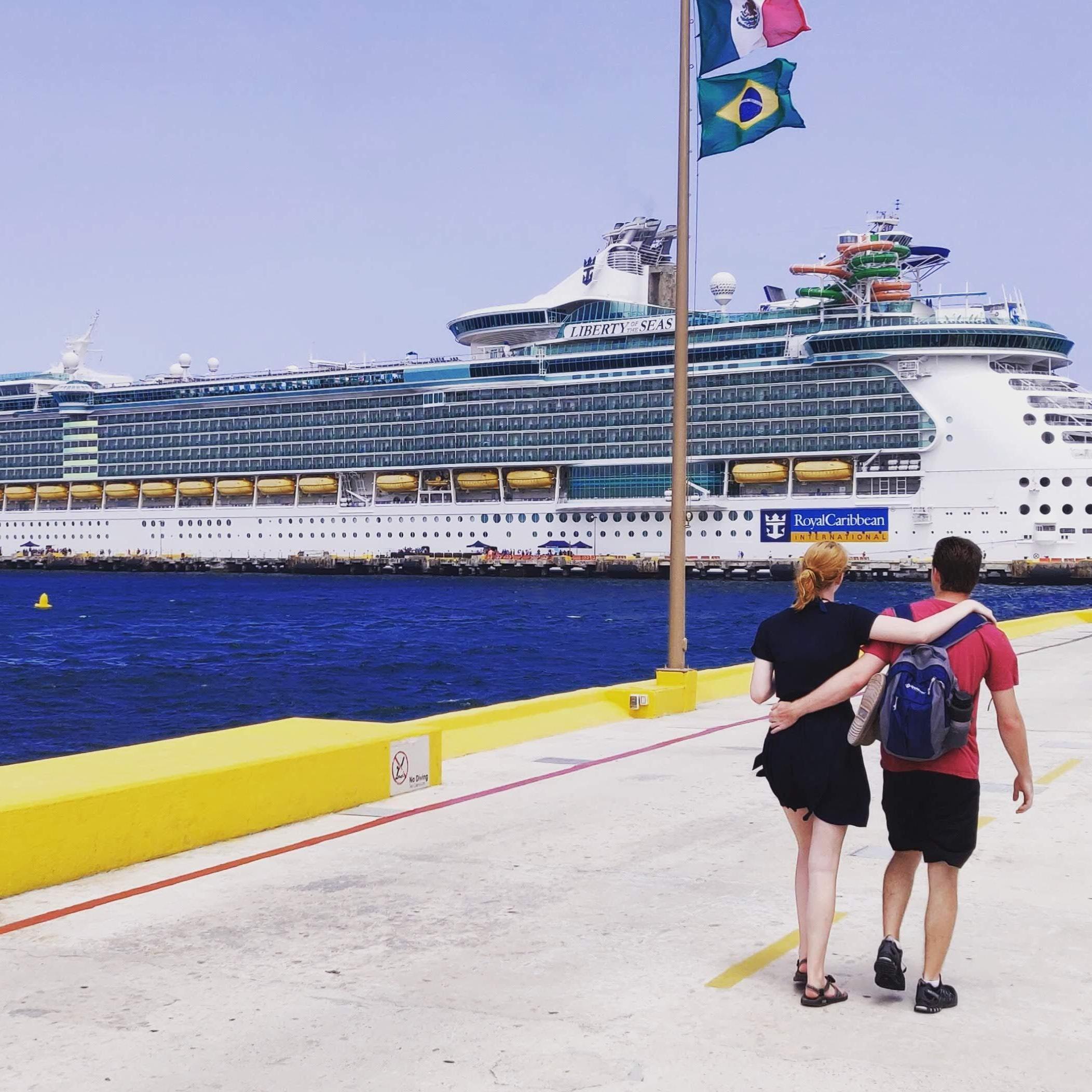 Summer Cruise 2019 - We affectionately call this picture "The Drunken Stumble"