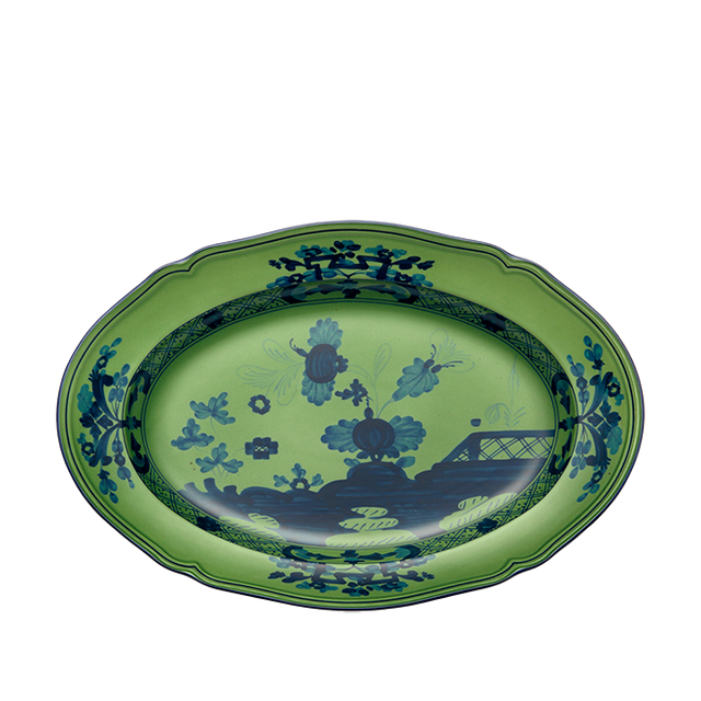 Pickle dish Oriente Italiano MalachiteOriente Italiano