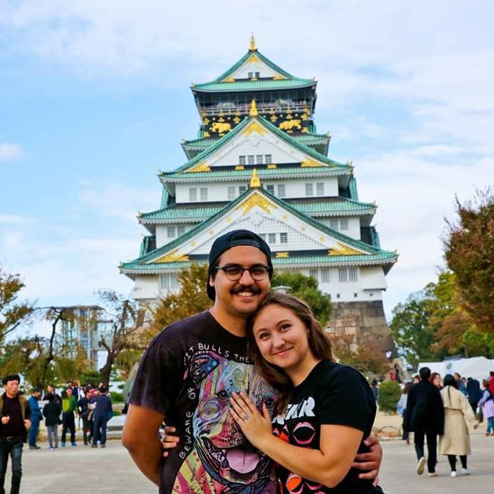 Osaka Castle, Japan - where we got engaged! <3
