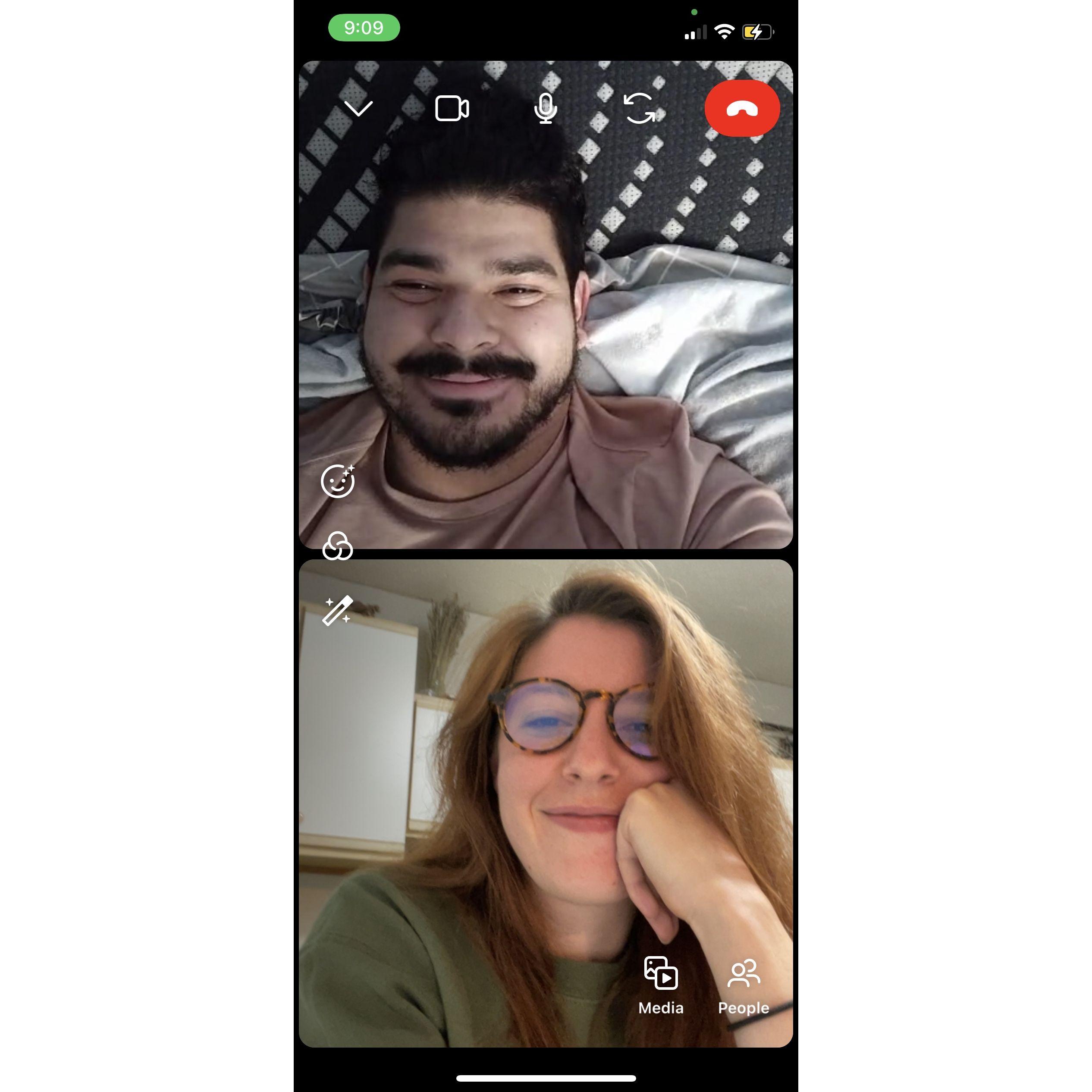 Our months were filled with daily Facetime calls and Zoom/Movie dates on the weekends