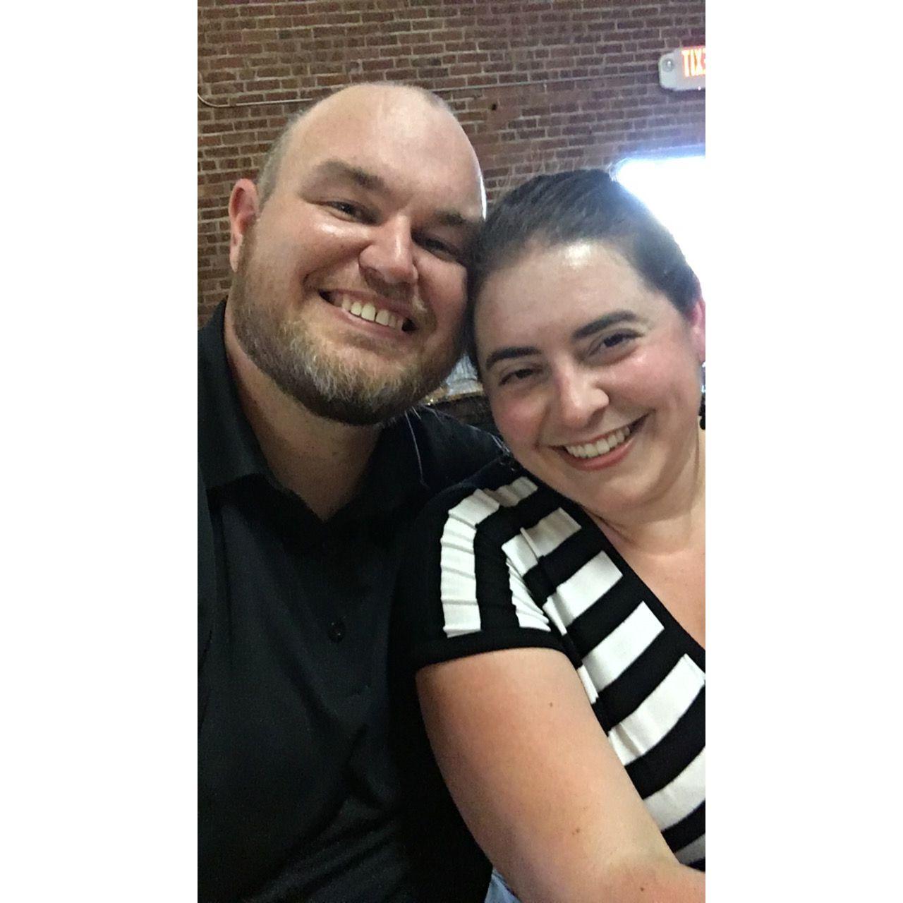 Our first pic together! July 8th, 2021
