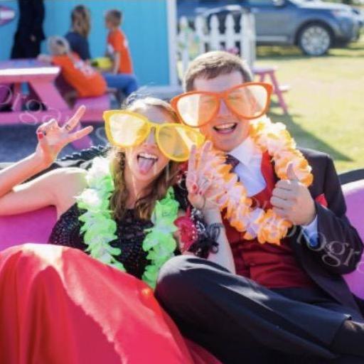 Our senior prom! We will most definitely be having a photo booth at our wedding :) 5/6/17