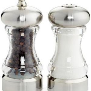Martha Stewart Collection - Acrylic 2-Pc. Salt Shaker & Pepper Mill Set, Created for Macy's