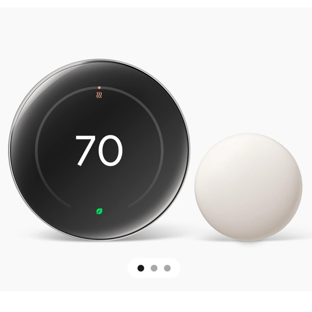 Google - Nest Learning Thermostat (4th gen) silver