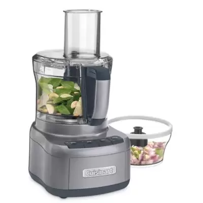 Cuisinart® Elemental 8-Cup Food Processor with 3-Cup Bowl in Gunmetal