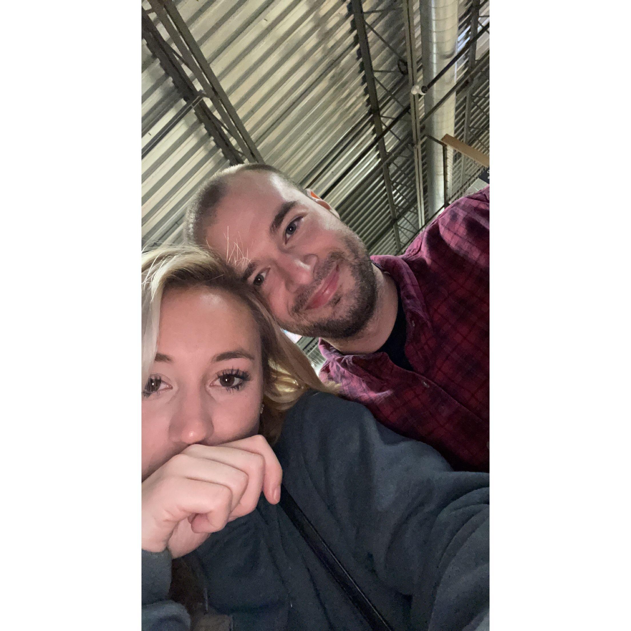 Taken right after I called Paige from the bathroom to tell her I'm going to marry him (on our 4th date)