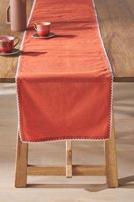Ric Rac Cotton Table Runner