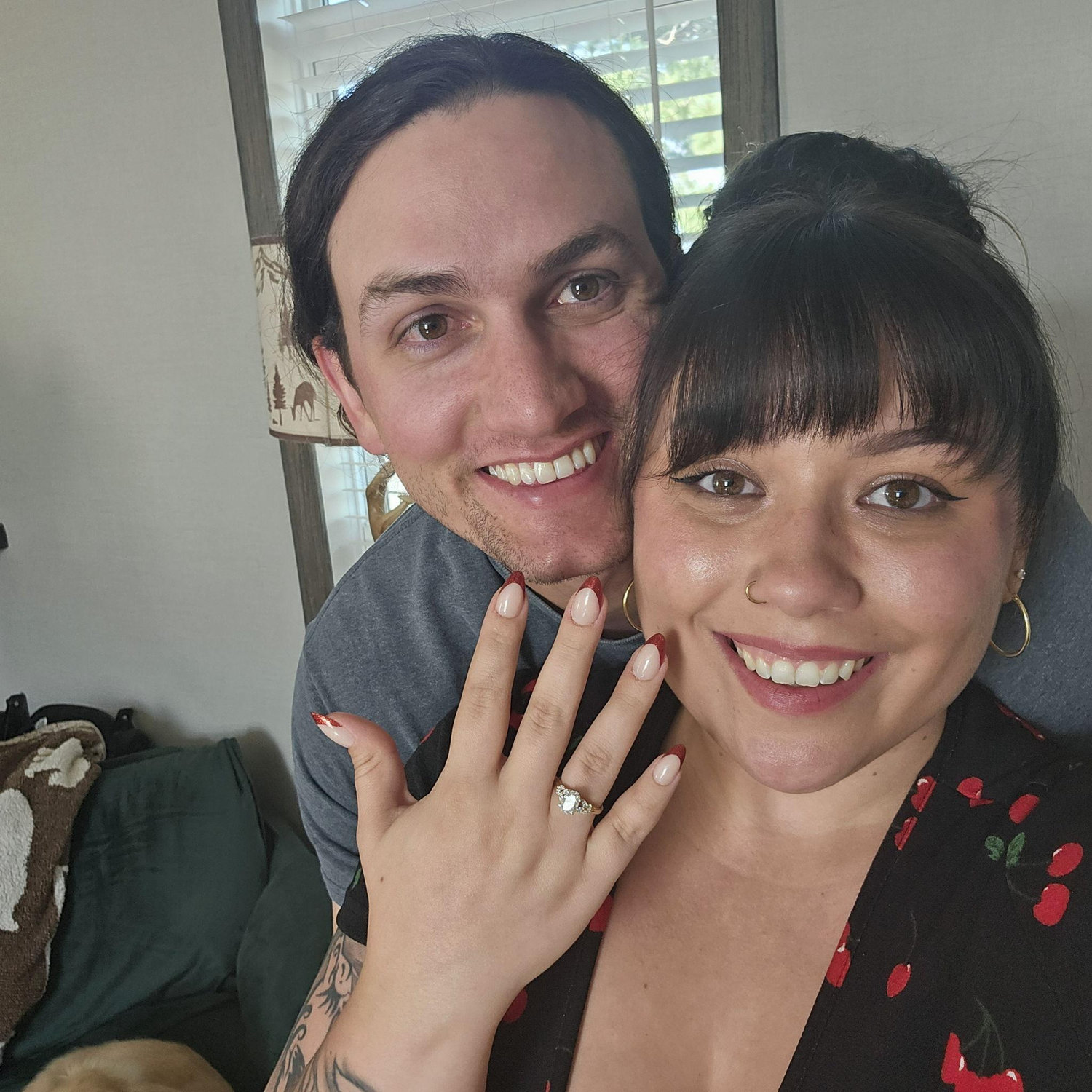 The day we got engaged <3