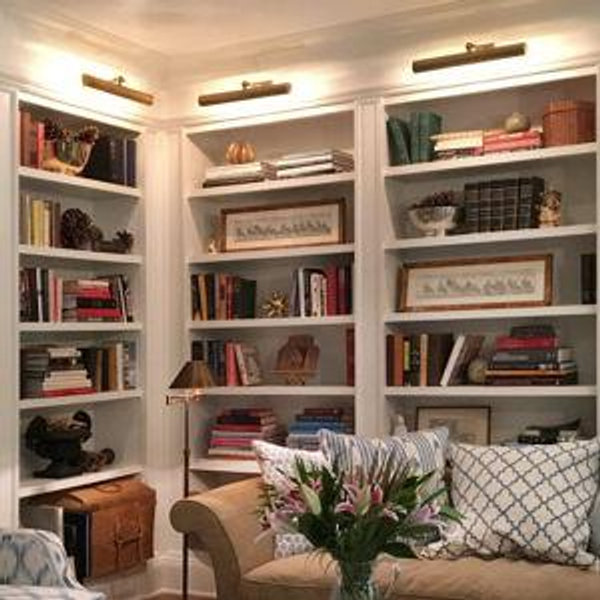 Built-In Bookshelves
