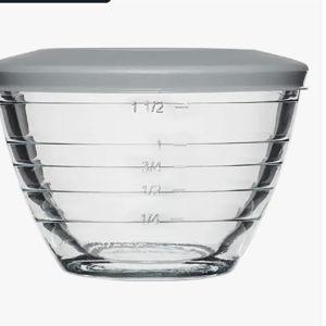 Anchor Hocking Glass 6 Piece 2 Cup 4-IN-1 PREP BOWLS
