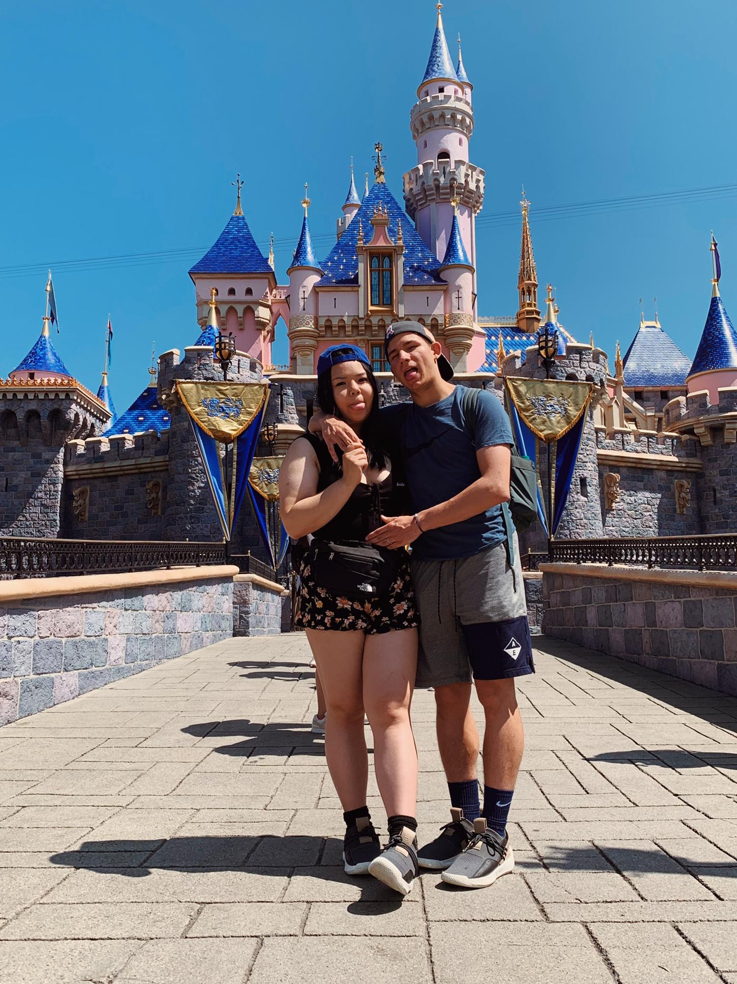 📍Disneyland! Our first flight out of the state together! (Jun 2019)