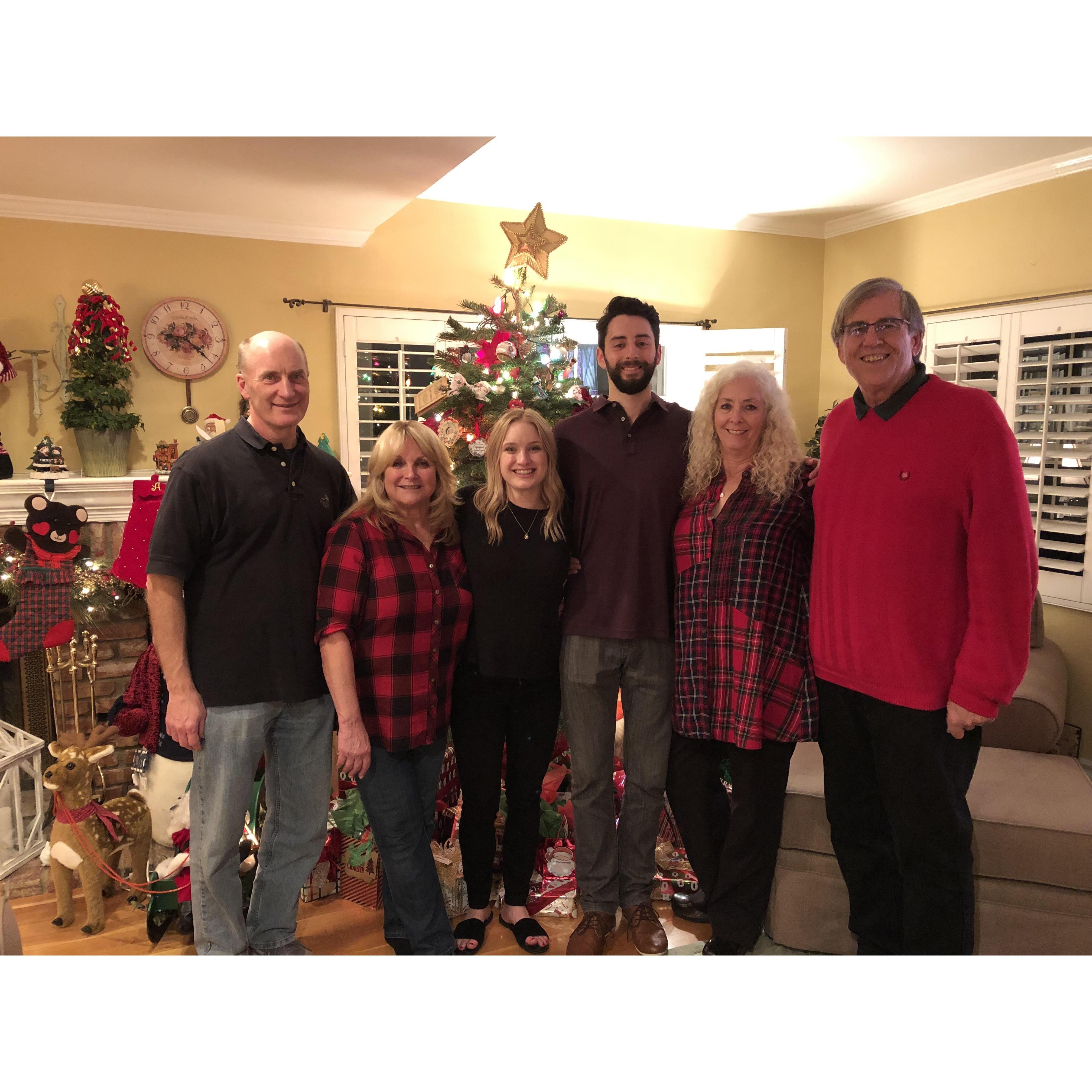 December 24, 2018 - Santa Clarita, CA
Christmas Eve with our parents!