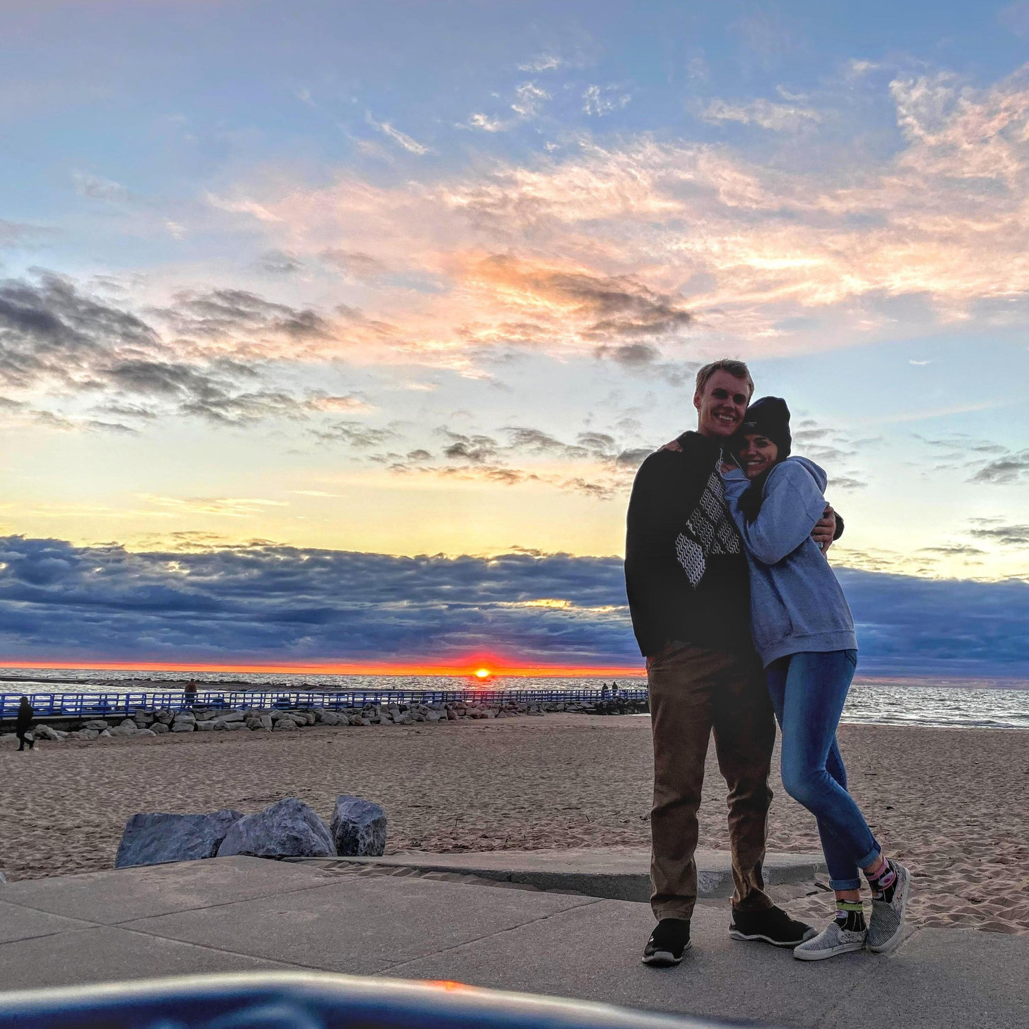 Sunset chasers.