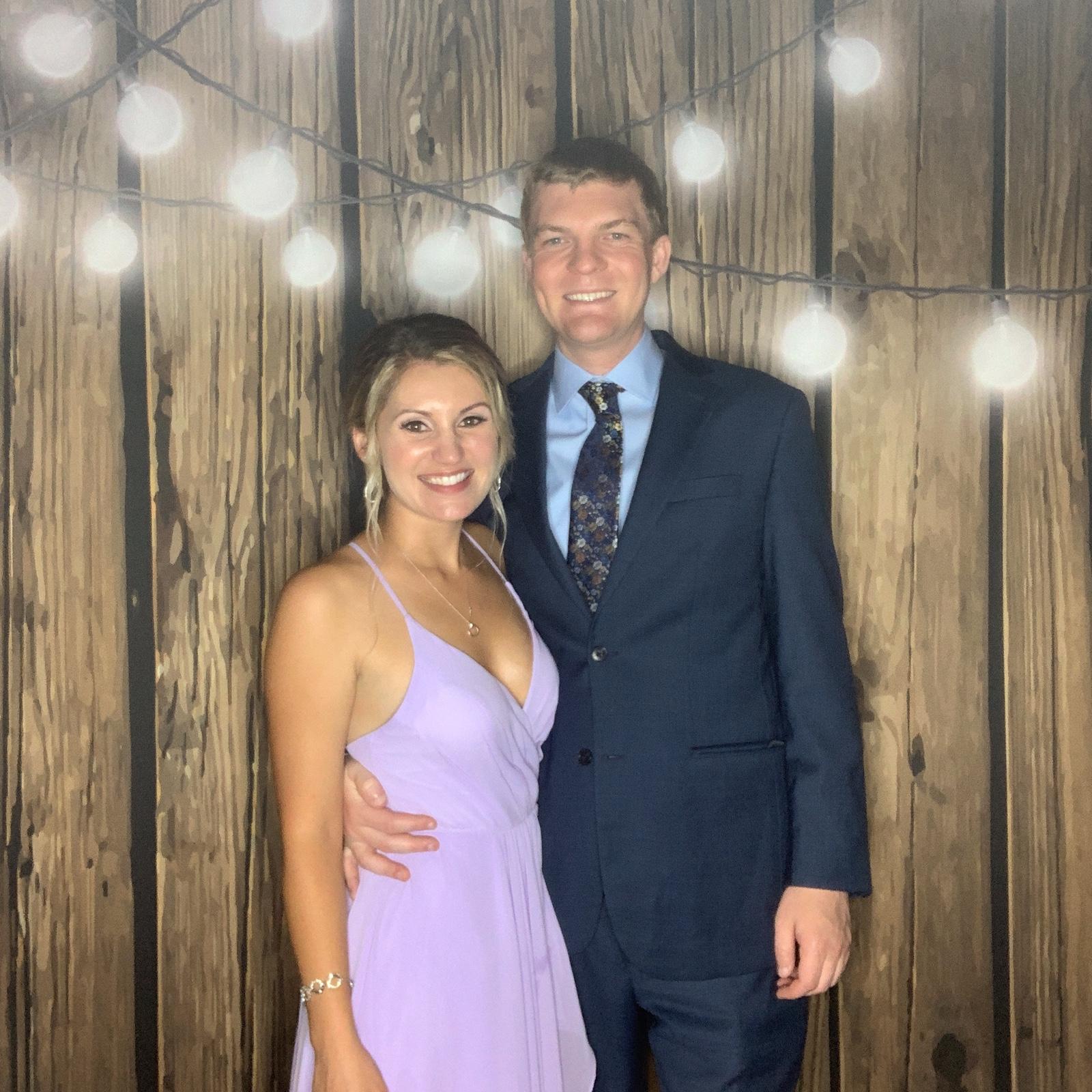 Cheers to Kristen and Mark!
