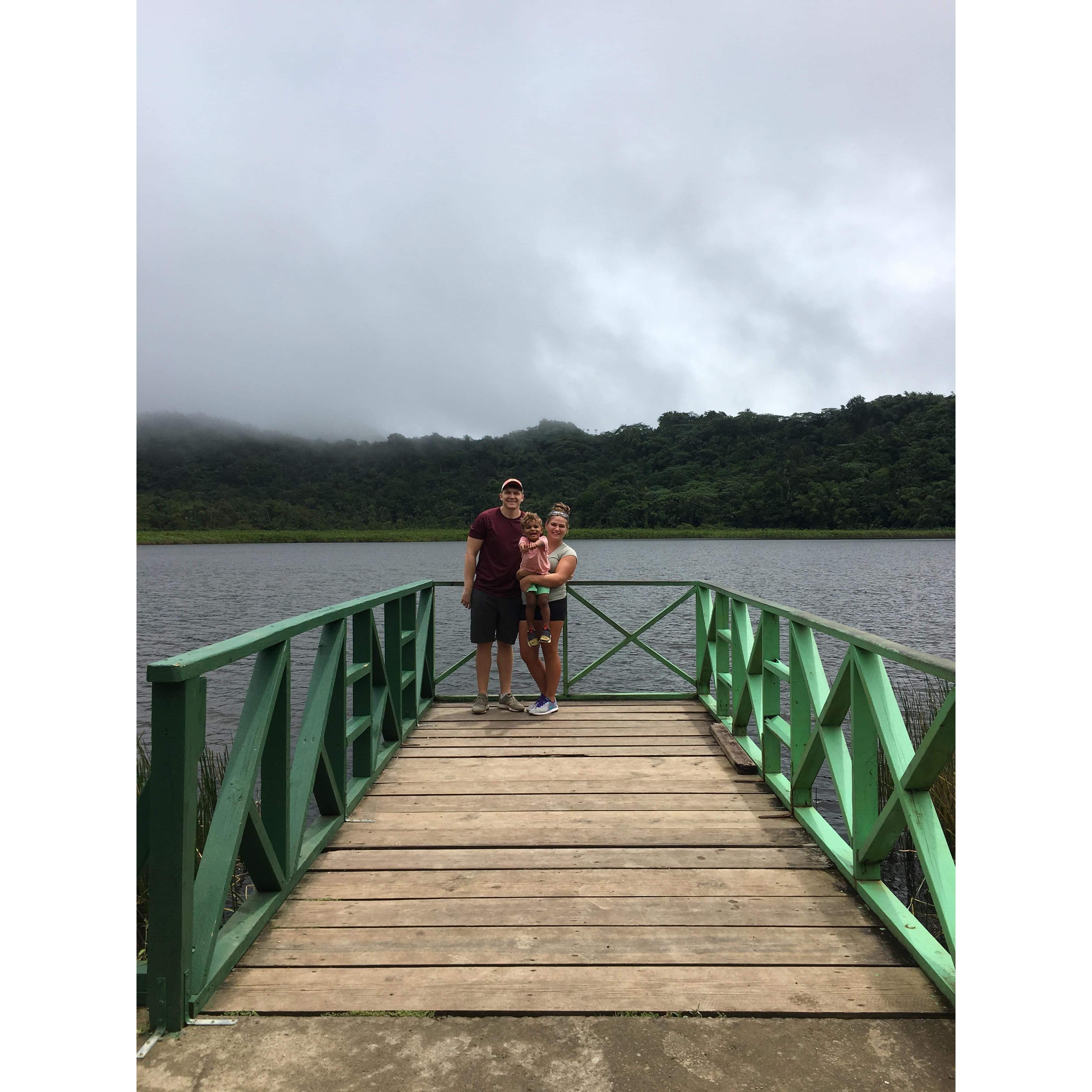 The only lake in Granada Grand Etang National park!