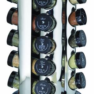 Kamenstein 20-Jar Revolving Spice Tower with Free Spice Refills for 5 Years