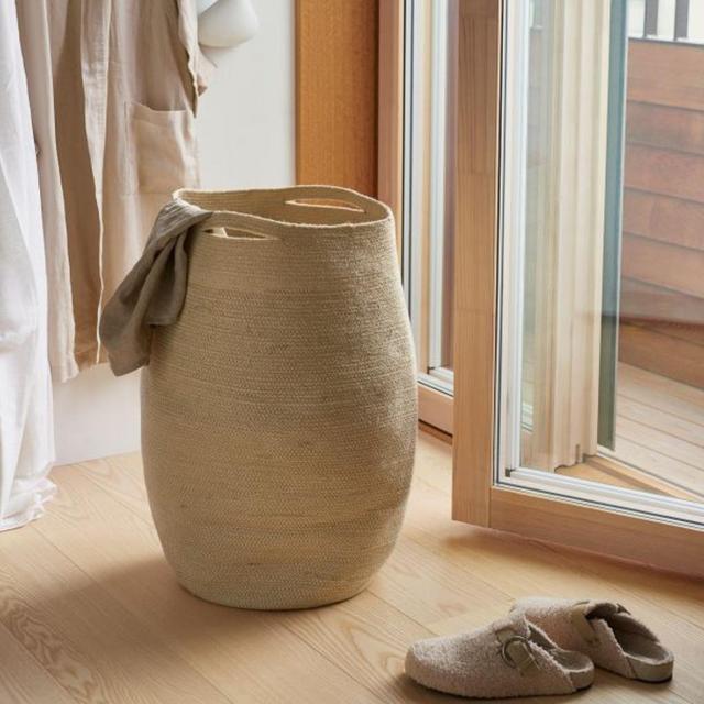 Jute Laundry Basket