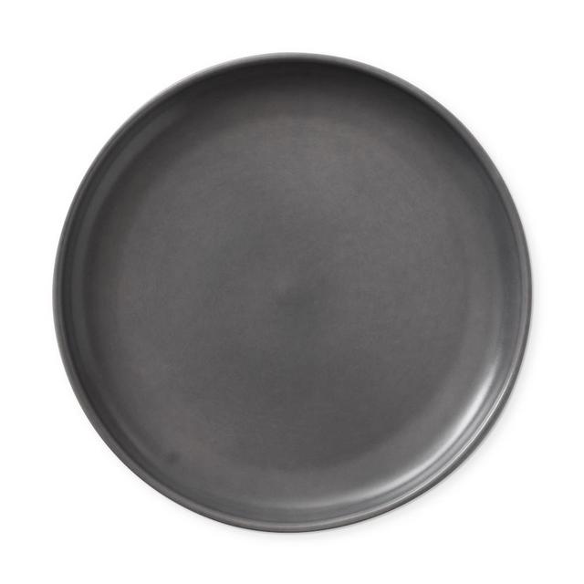 Terre Dinner Plates, Set of 4, Matte Grey
