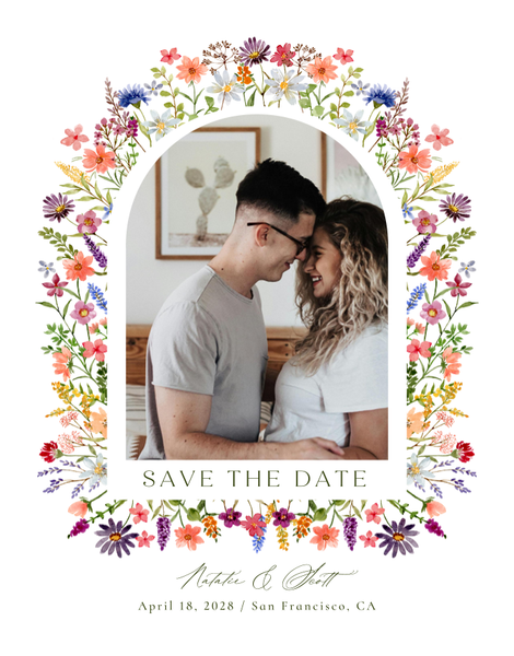 Spasso Photo | Dark Olive | Zola Save The Dates
