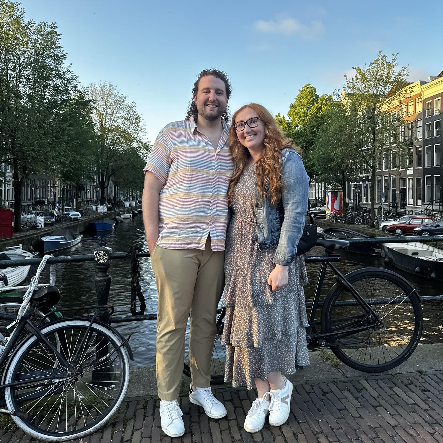 The best trip we’ve ever been on, Amsterdam.
