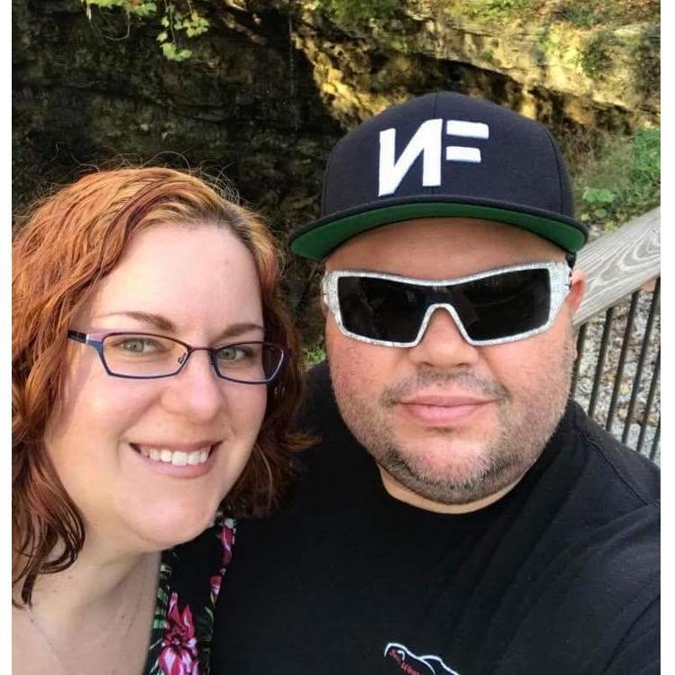 We went hiking at Charleston falls in Tipp City