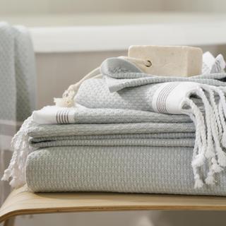 Mediterranean 6-Piece Turkish Organic Towel Set