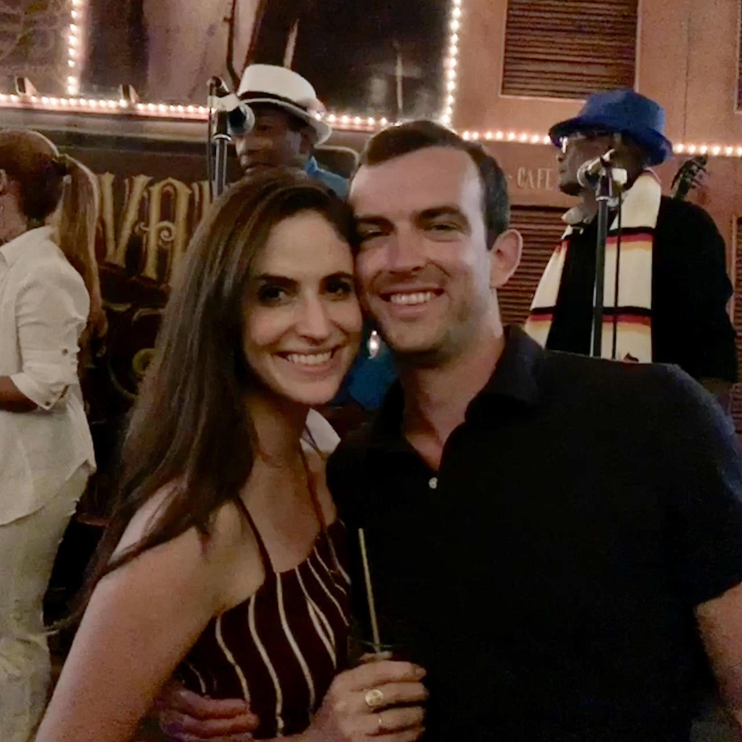 Salsa dancing in Cartagena, December 2018