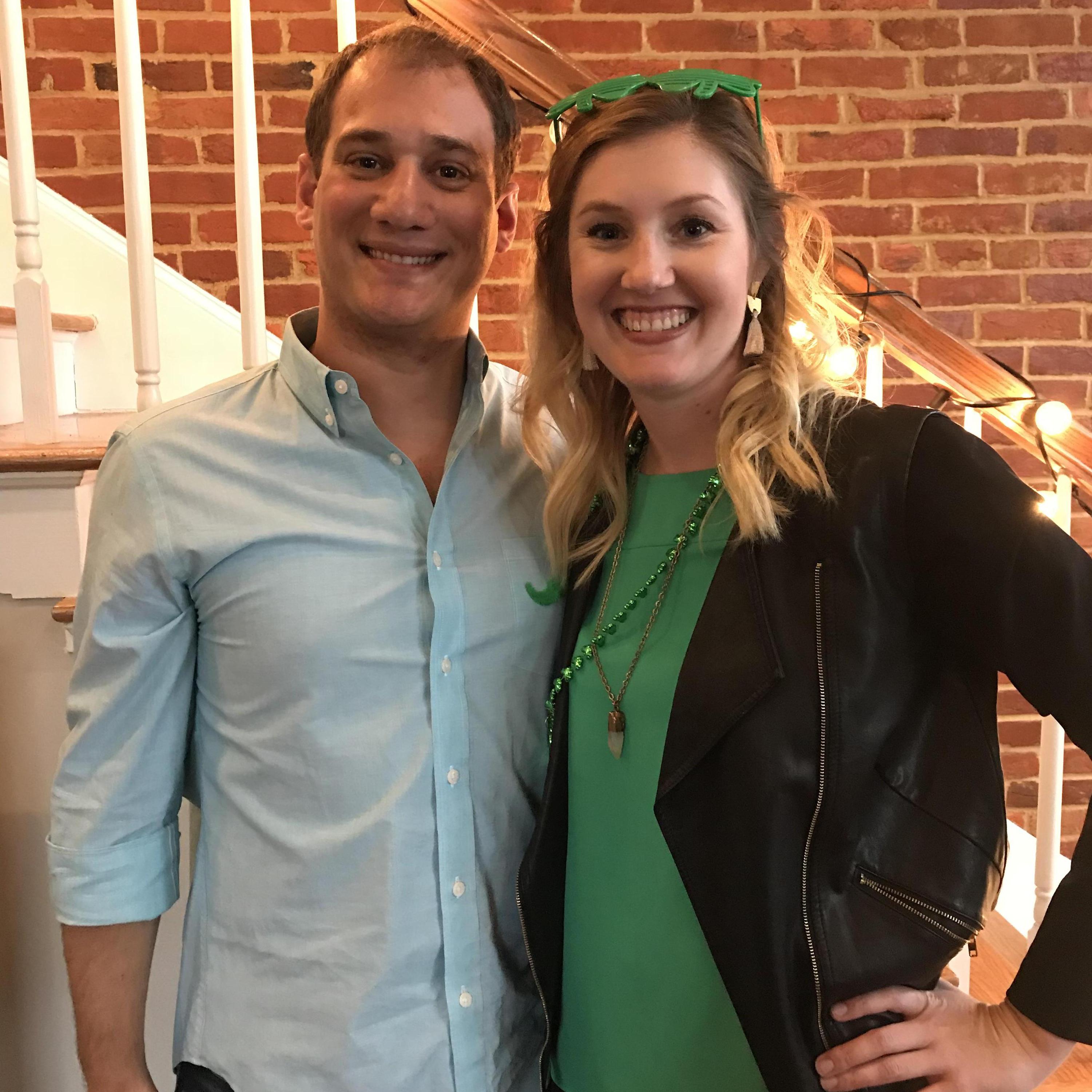 Our first photo together!