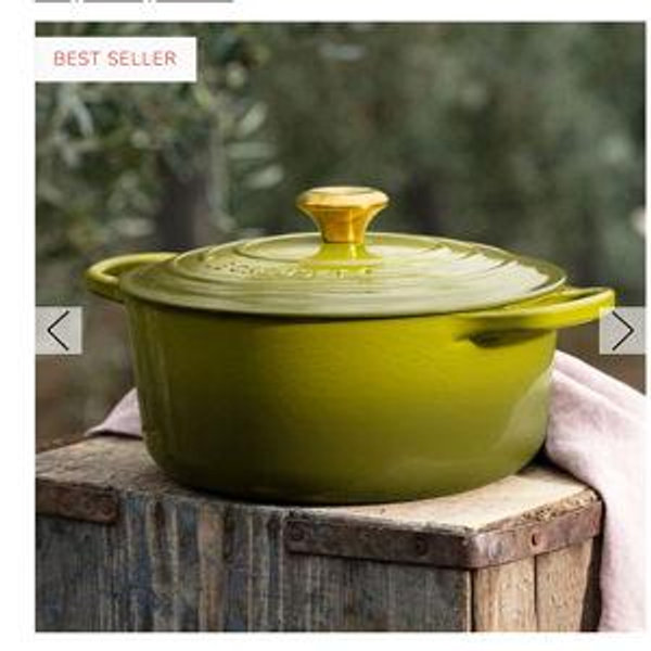 Signature Round Dutch Oven in Olive