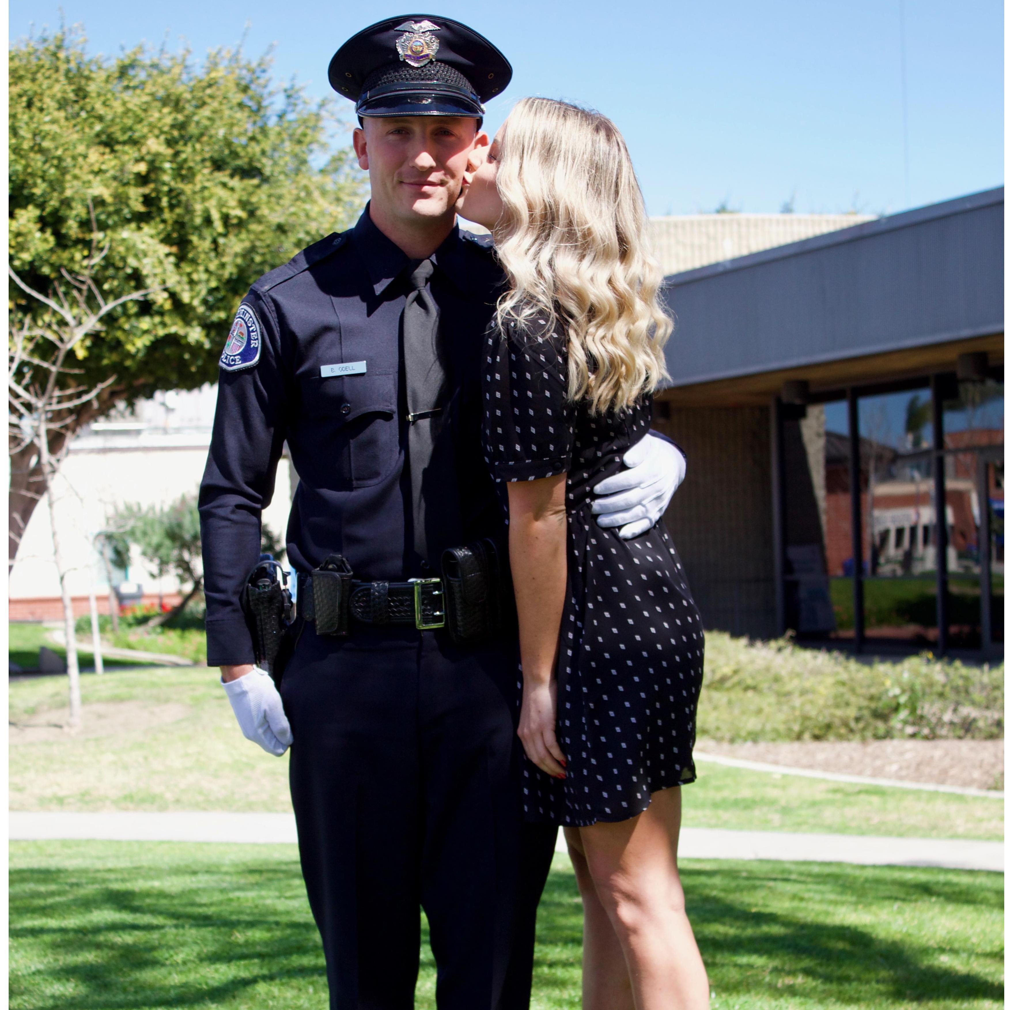 2019 // Bradley's academy graduation. Fun fact: I balled like a little baby this day. I have never been more PROUD of someone.