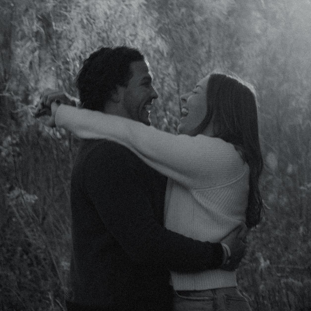 Our first photo shoot... everyone thought we were announcing our engagement with these.