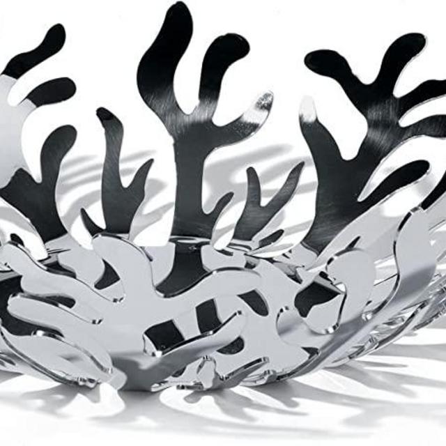 Alessi Mediterraneo 11-1/2-Inch Fruit Holder, Stainless Steel