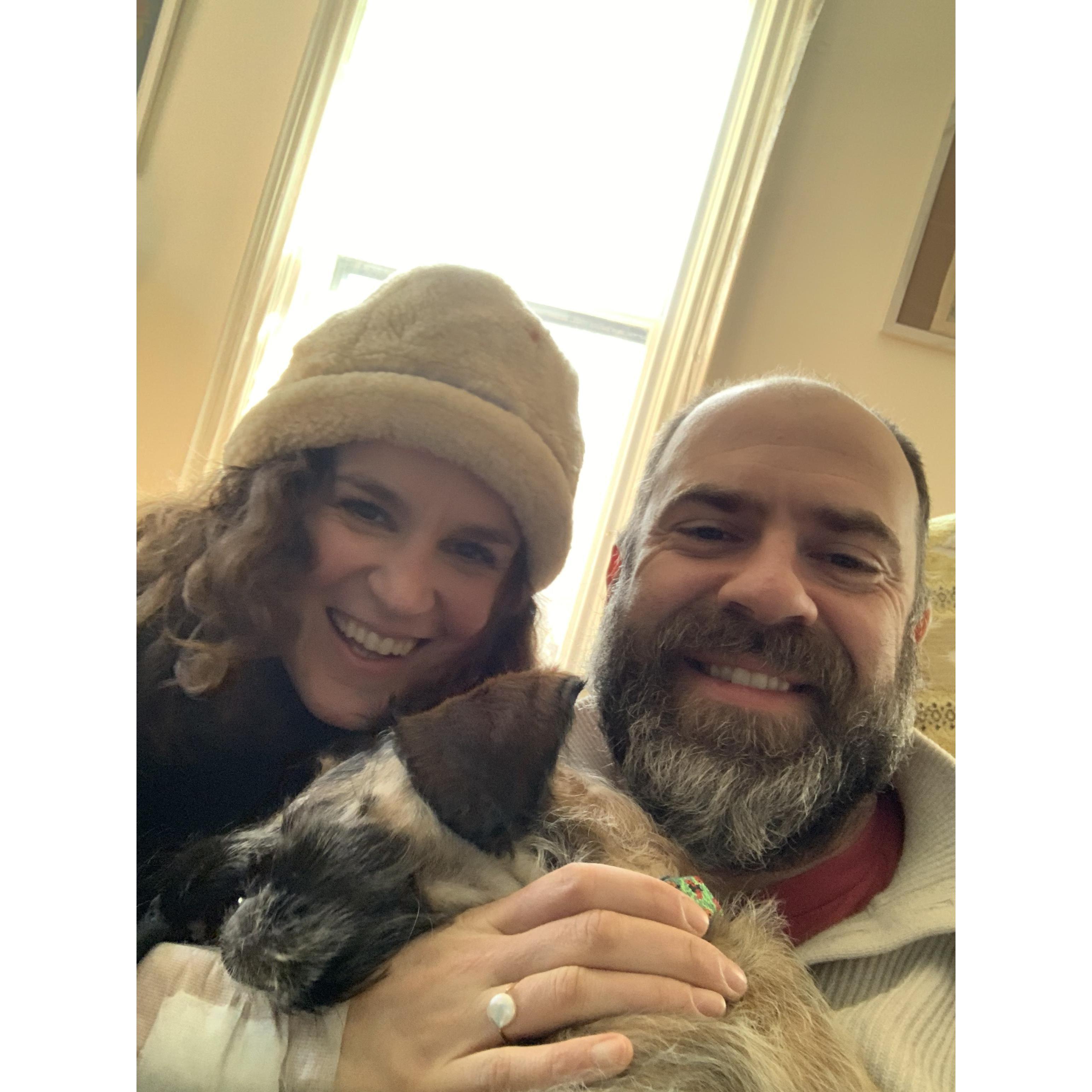 Rocky having "Rocky o'clock"