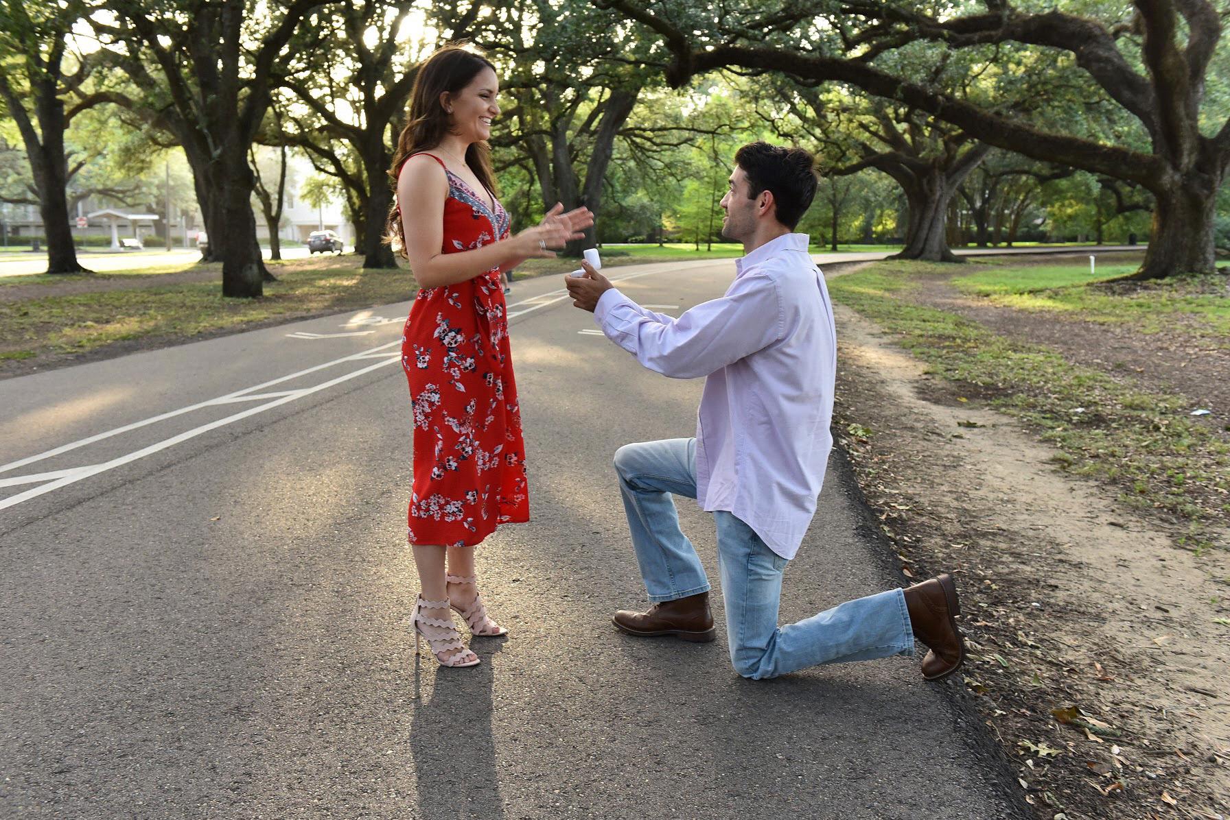 The day he asked “Will you marry me?”