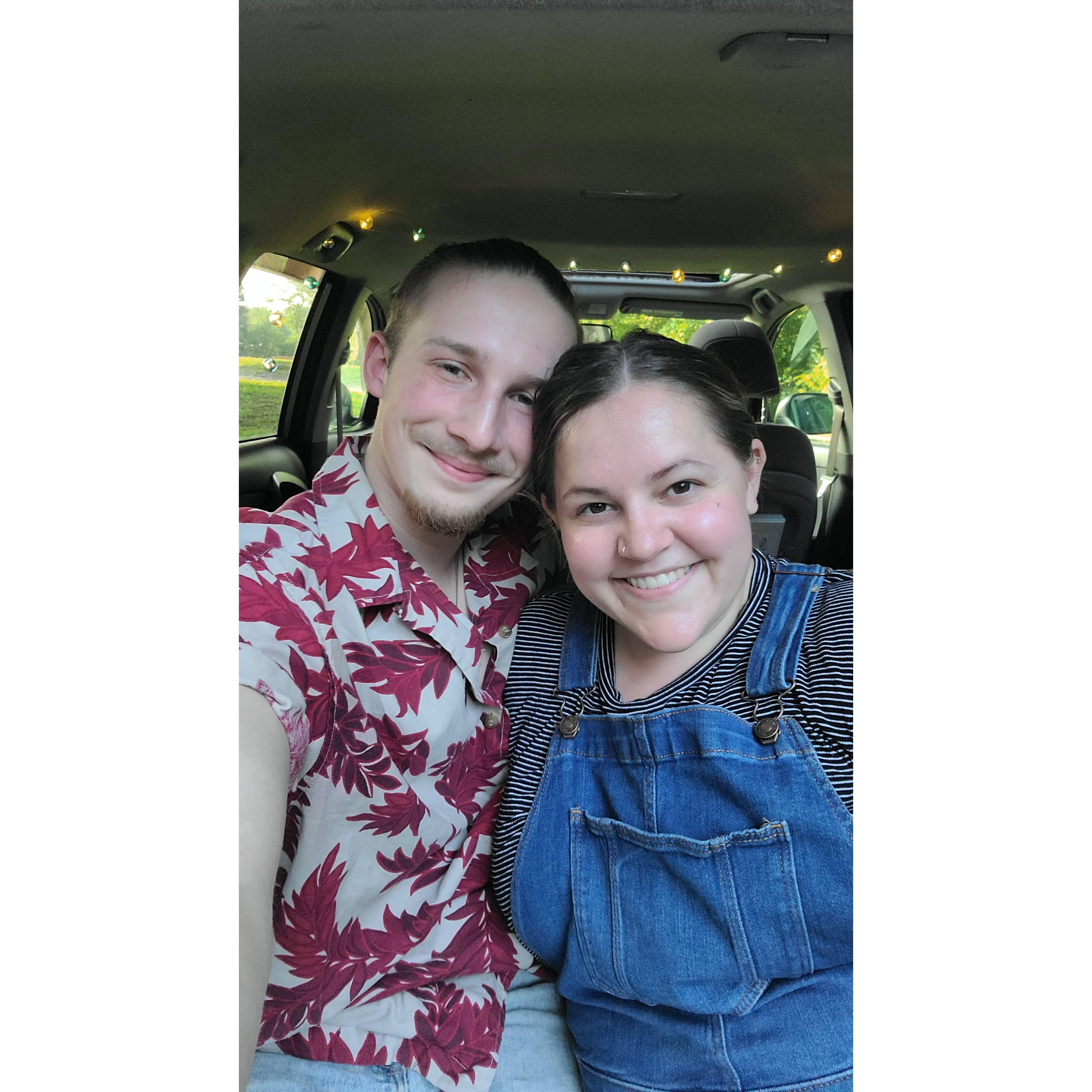 On 6/13/22 (the anniversary of Monika going home to Jesus), Aimee surprised Ben with a tailgate picnic, including a charcuterie board and nail painting, in honor of her mom's love of serving others.