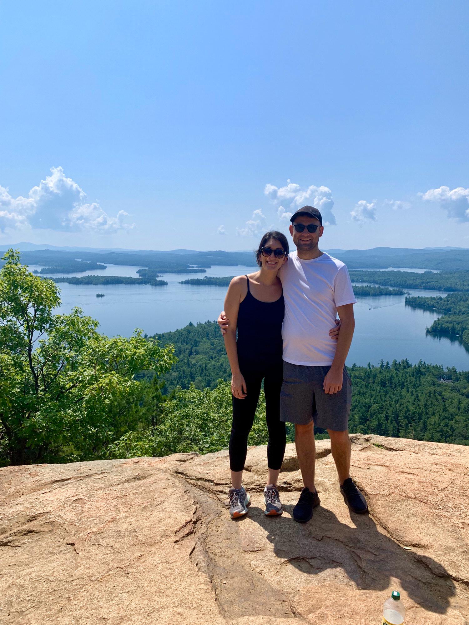 Vinnie's first time to New Hampshire (including visiting camp!)