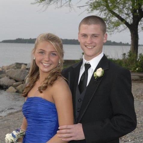 Our first prom together!