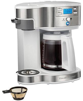 Hamilton Beach 2-Way Programmable Single Serve & 12-Cup Coffee Maker