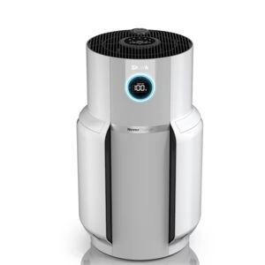 Shark NeverChange MAX, 5Year Filter Life, Odor Neutralizer 5 -Speed White True HEPA Air Purifier (Covers: 1400-sq ft )