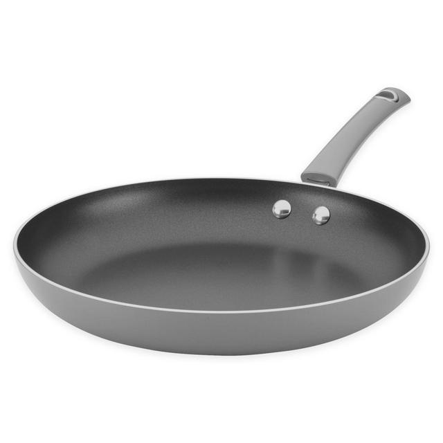 Rachael Ray™ Cityscapes Nonstick 12-Inch Porcelain Enamel Skillet in Grey