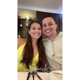 Celebrating Michaela's birthday while in Düsseldorf, Germany - July 2024