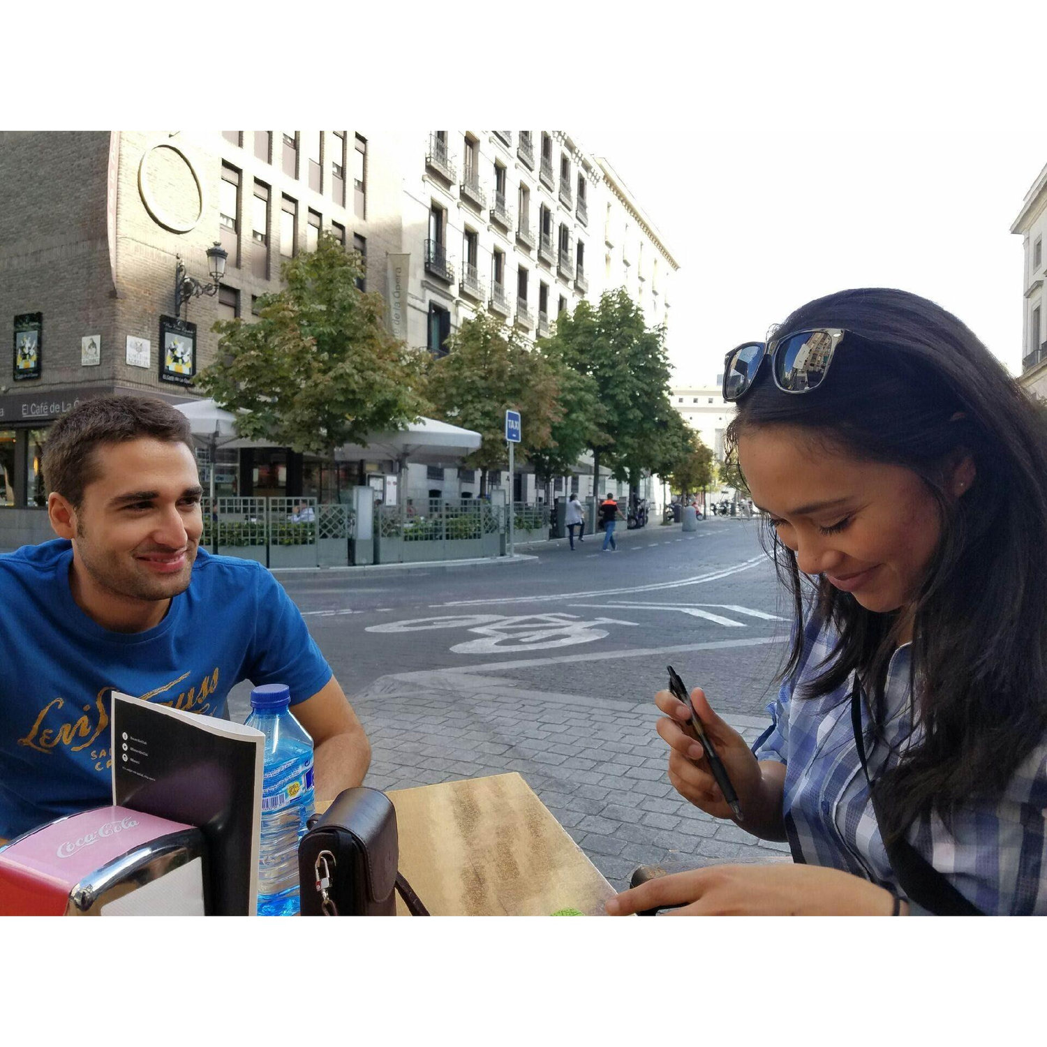 Our first meeting. Madrid, España