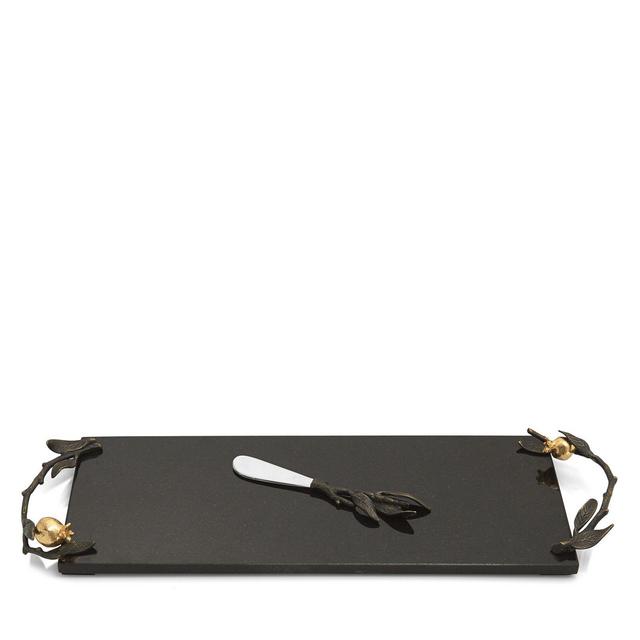 Michael Aram Pomegranate Small Cheese Board with Knife