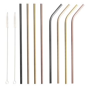 Stainless Steel Straws - Multicolor