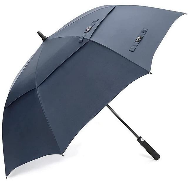 G4Free 54/62/68 Inch Automatic Open Golf Umbrella Extra Large Oversize Double Canopy Vented Windproof Waterproof Stick Umbrellas