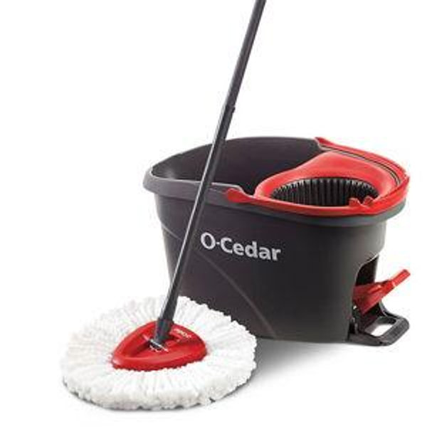 O-Cedar EasyWring Spin Mop and Bucket System