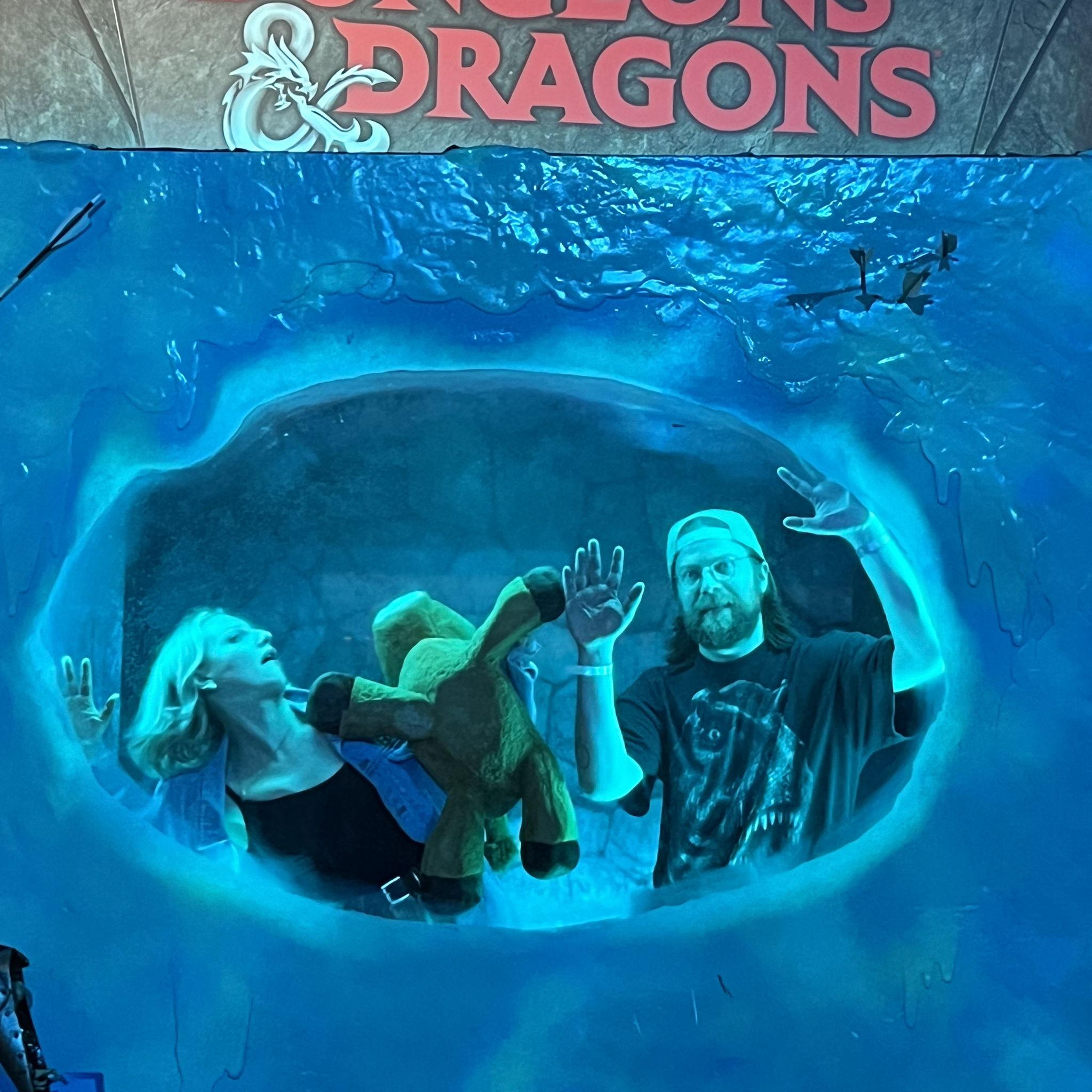 Us stuck in a gelatinous cube