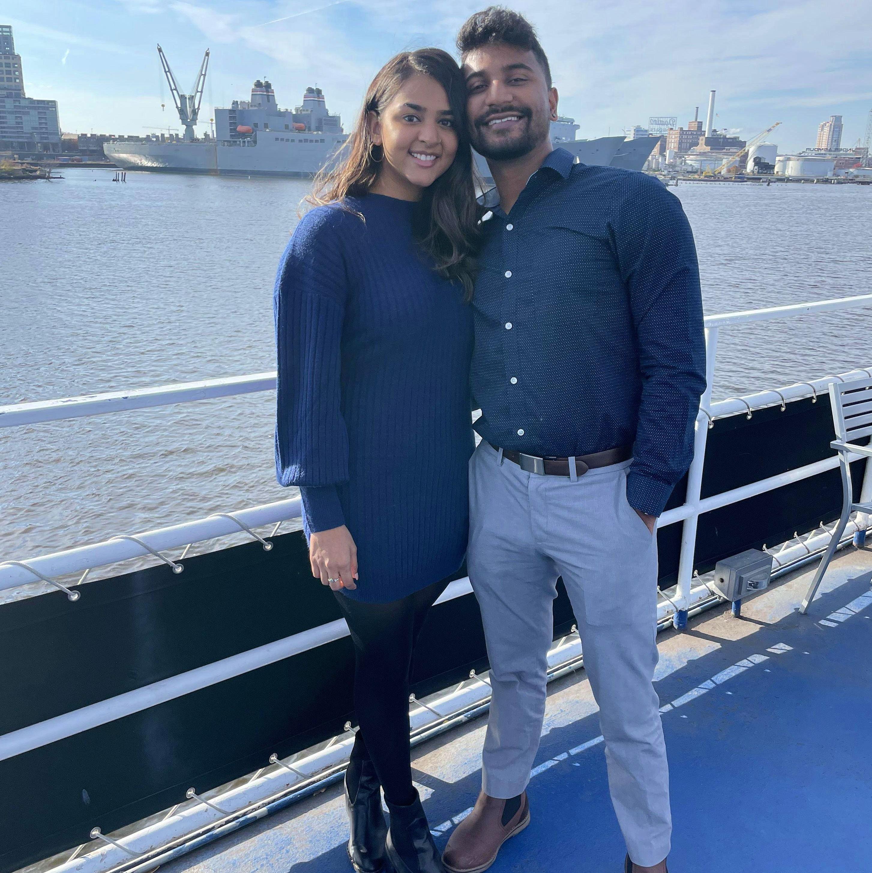 Dec 2021 | Fun boat cruise for Gopi Mom's bday!